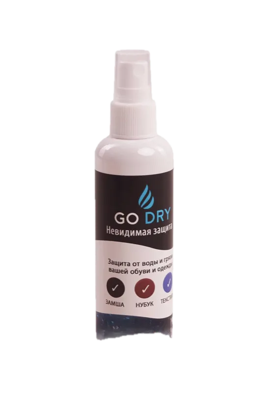 GO DRY защита обуви и одежды, 100 мл